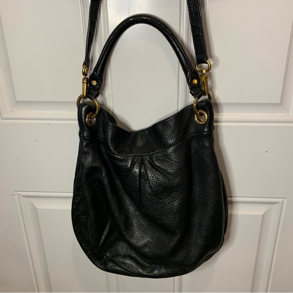 Marc by Marc Jacobs Pebbled Leather Top Handle Bag Classic Q Hillier Hobo $390.0 - Picture 8 of 12